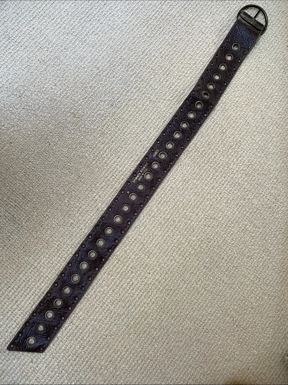 Streets Ahead Genuine Brown Leather Belt